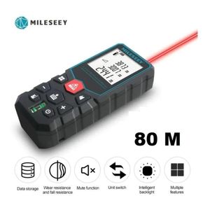 Medidor De Distancia Laser De 80 Metros MILESEEY