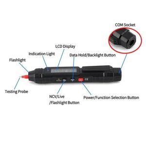 Multímetro Tipo Bolígrafolapiz Automatico Edi-8900