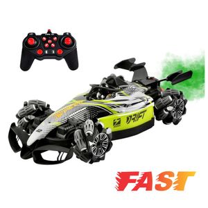 Racing Car para Niños Control Remoto y Sensor Luces Humo