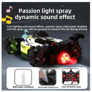 Racing Car para Niños Control Remoto y Sensor Luces Humo