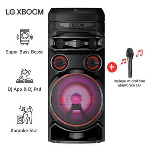 PARLANTE BLUETOOTH LG XBOOM RNC7 ALTAVOZ CON KARAOKE + MICRÓFONO