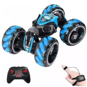 Carro RC Acrobático para Niños Luces Efecto Humo Musical