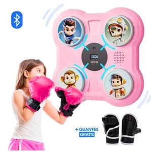 Máquina de Boxeo Niños Tablero Musical + Guantes de regalo