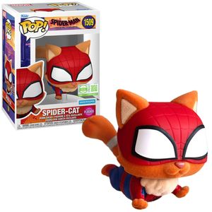 Funko Pop Spiderman Across the Spiderverse - Spider Cat (Flocked) Limitado a 5000pcs #1509