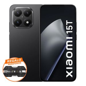 Celular Xiaomi 15T Black 12GB RAM 512GB ROM US - Negro