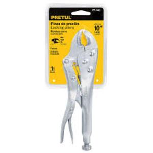 Alicate de presión 10 mordaza curva Pretul - 22700