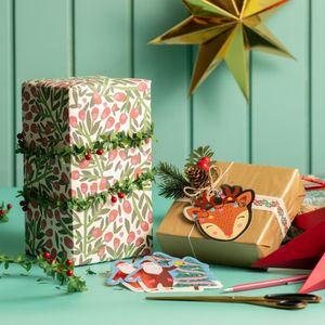 Rollo Decorativo Fantasia Navidad