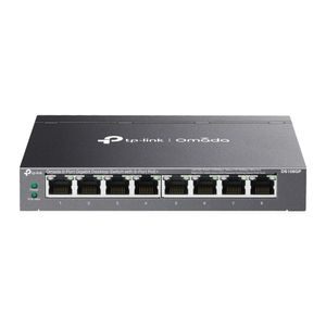 Switch TP-Link DS108GP de 8 Puertos PoE+ Gigabit Omada Unmanaged