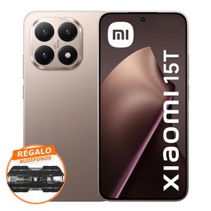 Celular Xiaomi 15T Rose Gold 12GB RAM 512GB ROM US - Oro Rosa + Audifonos Transformers TF-T01