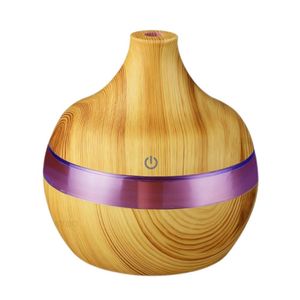 Mini Humidificador USB 130ml con Luces LED y Apagado Automático YX-025S Mostaza