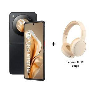 Nubia Flip 8 Gb 256 Gb, 50mp + Lenovo Th10 Beige