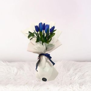 Ramo Lily - Flores azules - Ramo de flores -