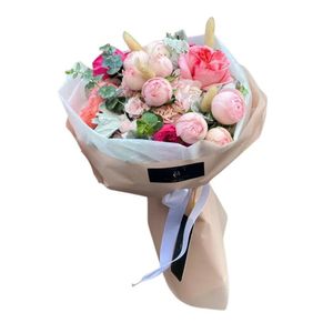 Ramo Luna Rose  Peonias rosas inglesas - ramo de flores