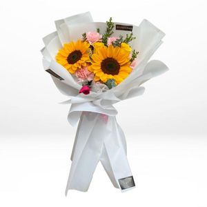 Ramo Camelia  Girasoles - Flores amarillas