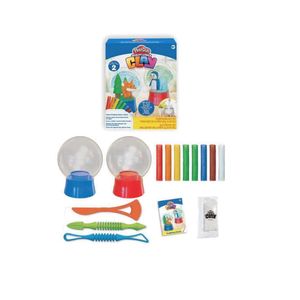 Set Masas y Plastilinas Play Doh Air Clay Bola Mágica
