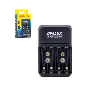 Kit Cargador de Batería con Pilas y Baterías Recargables MIHABA-BDDD4 OPALUX