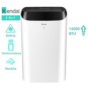 Aire Acondicionado Portatil y Deshumidificador KENDAL Conexión WIFI Kapp-14000BTU