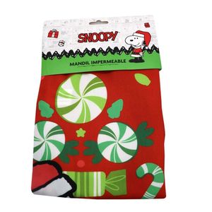 Mandil Delantal de Cocina Adulto Snoopy 60x80cm Rojo