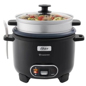 Olla Arrocera Oster CKSTRC12DFBLK 2,2 Litros Vaporera Función de Sofrito Negro
