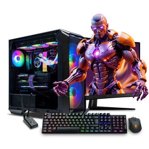 COMPUTADORA PC GAMER FALKO Core i9 Ultra 285K 128GB 2TB 8TBHDD RTX5090 32GB 27 MI PC LISTA MIPCLISTA