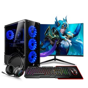 COMPUTADORA PC GAMER DRACO BLUE INTEL CORE I3 14100F 32GB 500GB 24 RTX3050 6GB MI PC LISTA MIPCLISTA