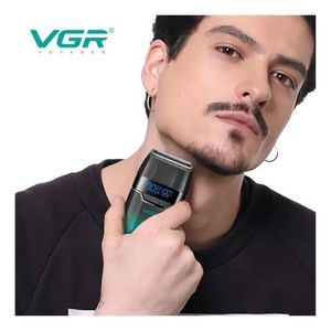 Afeitadora Eléctrica Recargable Profesional VGR 9000 RPM V-308