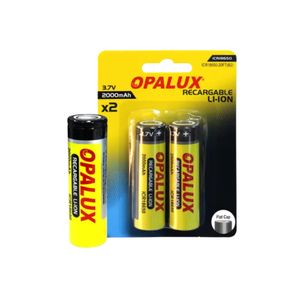 Baterias Recargables 18650 2000mAh c/u Marca Opalux