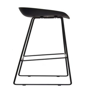SILLA DE BAR CAJERA - MITSURI NEGRO
