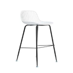 SILLA DE BAR CAJERA - IKARA BLANCO