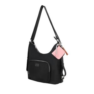 Mochila Convertible Secret Candelaria Grande Negro