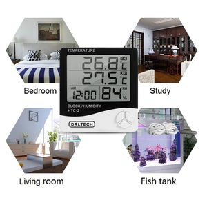 Termohigrómetro Higrómetro Termómetro Digital Con Sonda HTC-2 DALTECH