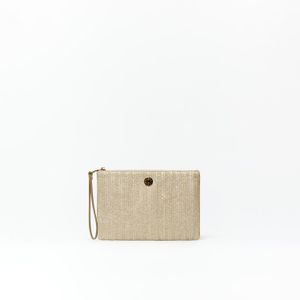 Monedero Mujer Sfera G.Coco & Cremallera Oro