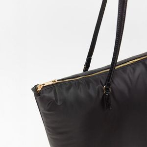 Cartera Shopper Sfera Mujer Nylon Negro