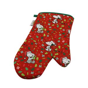 Set Guante + Agarrador SNOOPY Navidad