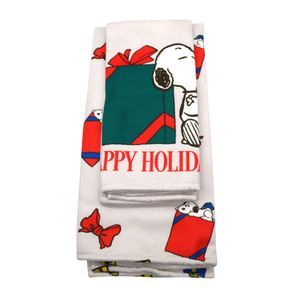 Set Toallas SNOOPY 2un Navidad