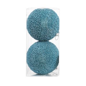 Set Bolas STATEMENT 2un 10cm Navidad