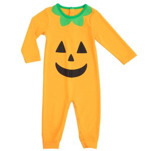 Disfraz bebé niña BABY EUREKA Enterizo manga larga calabazas (Talla Aleatoria)
