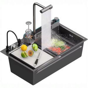 Lavadero Multifuncional Acero Inoxidable SUS 304 Completo