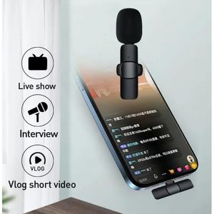 Microfono Inalambrico 2 en 1 Lightning para Iphone tiktok