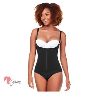 Fajas Body Con Cierre Broche Talla XS Color Negro
