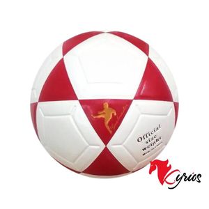 PELOTA DE FUTBOL SHOWGOL COLOR ROJO NUMERO 5