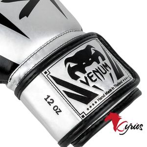 Guantes De Box Venum 3.0 De 10 onz Blanco Con Negro + Bucal Venum