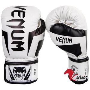 PAR DE GUANTES VENUM 3.0 DE 14 ON COLOR BLANCO CON NEGRO