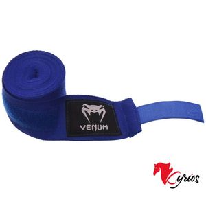 PAR DE VENDAS DE BOX VENUM DE 5 METROS (ENTUBADO) COLOR AZUL
