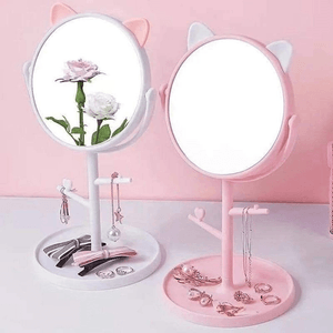 Espejo de Tocador para Maquillaje modelo Gatito