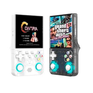 Consola de Videojuegos Portátil Retro R36 Ultra HD Morado Funda Gratis