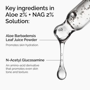The Ordinary solución Aloe 2% + NAG 2% calmante y reparadora post-acné | 30 ml.