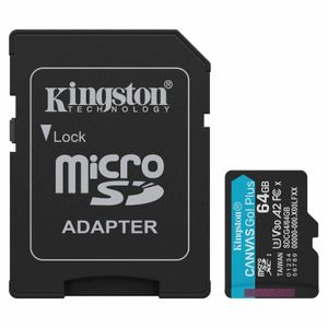 Kingston 64GB Canvas Go Plus Gen 4 U3 MicroSDXC - SDCG4/64GB