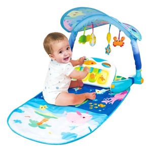 Gimnasio + Tablero De Actividades Para Bebé Con 4 Luces