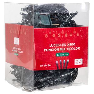 Luces Led DECO HOME x300 Fun Multicolor
